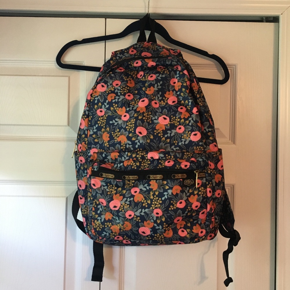 Lesportsac and Rifle Paper Co backpack